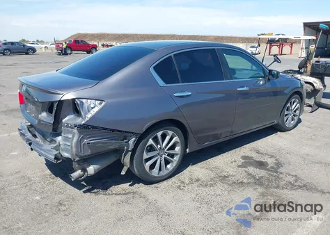 2015 Honda Accord Sport z USA, uszkodzony, nr VIN 1HGCR2F55FA072351